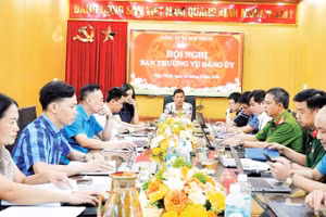 Đảng ủy xã Hợp Thịnh tổ chức phòng họp không giấy ngày 24/4/2026.