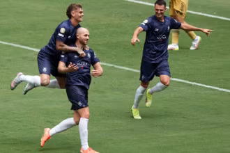 Auckland City tạo nên cú sốc trước Boca Juniors. (Ảnh: CWC)