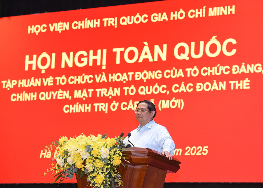 Thủ tướng Phạm Minh Chính phát biểu bế mạc Hội nghị. dsc-2920.jpg