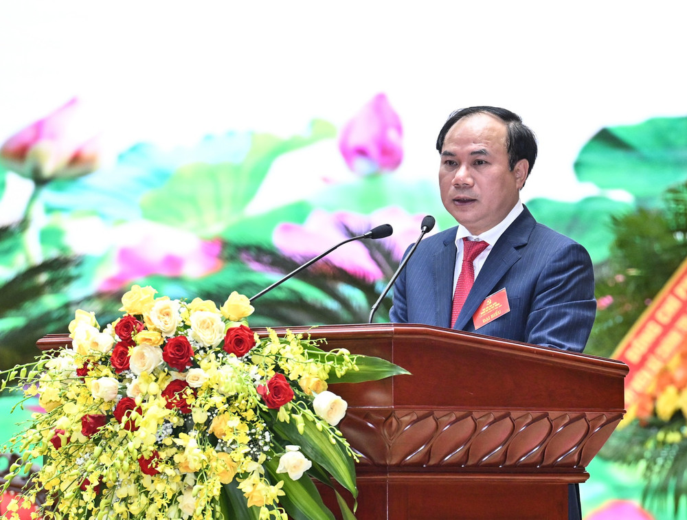 Phó Bí thư Thường trực Đảng ủy, Thứ trưởng Xây dựng Nguyễn Văn Sinh phát biểu. dsc-2971.jpg