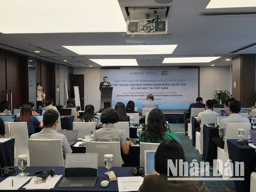 Cuộc Họp tham vấn trong khuôn khổ Hỗ trợ kỹ thuật “Xây dựng Chương trình hành động quốc gia về làm mát tại Việt Nam”.