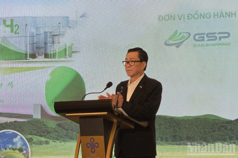 Ông Mai Duy Thiện, Chủ tịch Hiệp hội Năng lượng sạch Việt Nam. (Ảnh: KIM DUNG)