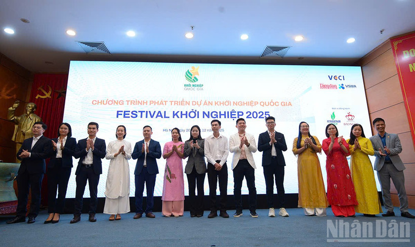 Festival Khởi nghiệp 2025 tiếp tục mở ra cơ hội bứt phá cho hệ sinh thái khởi nghiệp sáng tạo quốc gia. (Ảnh: AN NGUYÊN)