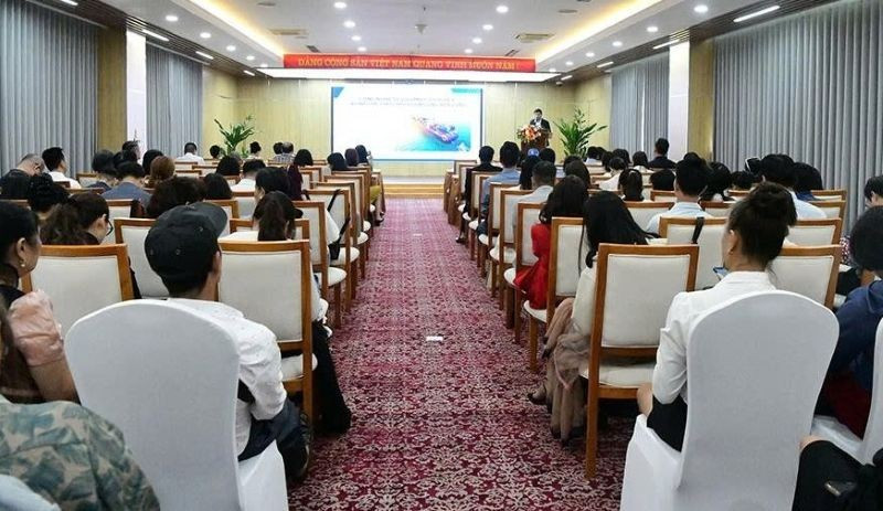 Hội thảo “Liên kết thị trường – Chuỗi cung ứng ổn định cho hàng hóa Việt Nam”. (Ảnh: A.N)