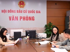 Văn phòng Hội đồng Bầu cử quốc gia đang nỗ lực để bảo đảm yêu cầu đổi mới phương thức tổ chức bầu cử. (Ảnh Thành Đạt)