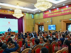 Quang cảnh hội nghị. (Ảnh: DUY LINH)