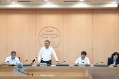 Chủ tịch UBND thành phố Hà Nội Trần Sỹ Thanh chủ trì cuộc họp với Tổ công tác hướng dẫn sắp xếp đơn vị hành chính cấp xã trên địa bàn thành phố.
