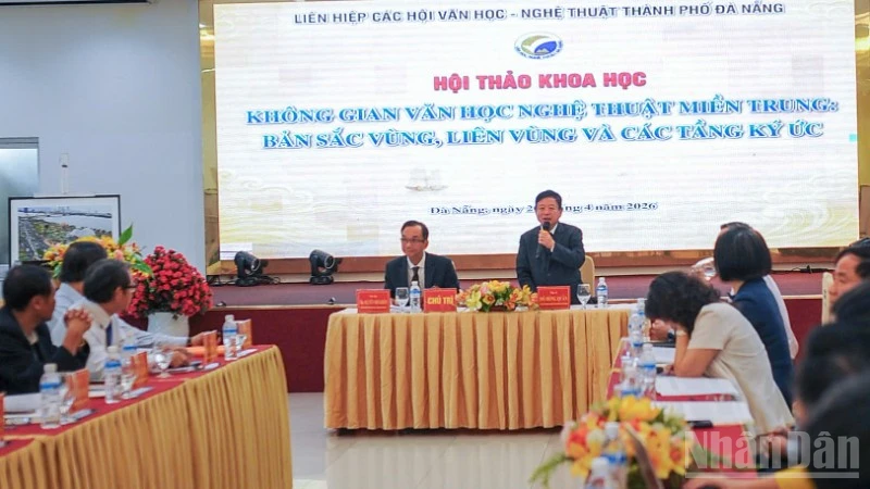 Hội thảo Định Vị Vai Trò Lý Luận, Phê Bình Văn Học Nghệ Thuật Miền Trung Trong Kỷ Nguyên Mới