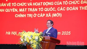 Thủ tướng Chính phủ Phạm Minh Chính phát biểu ý kiến tại hội nghị (Ảnh: TRẦN HẢI). 