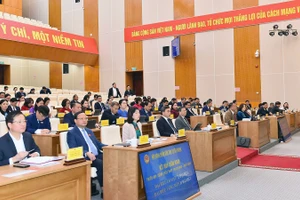 Đại biểu dự kỳ họp.