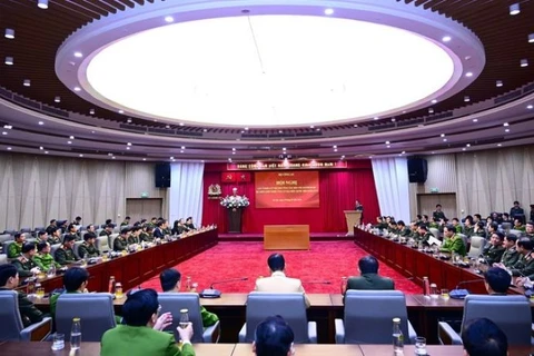 Toàn cảnh hội nghị. (Ảnh: Bộ Công an)