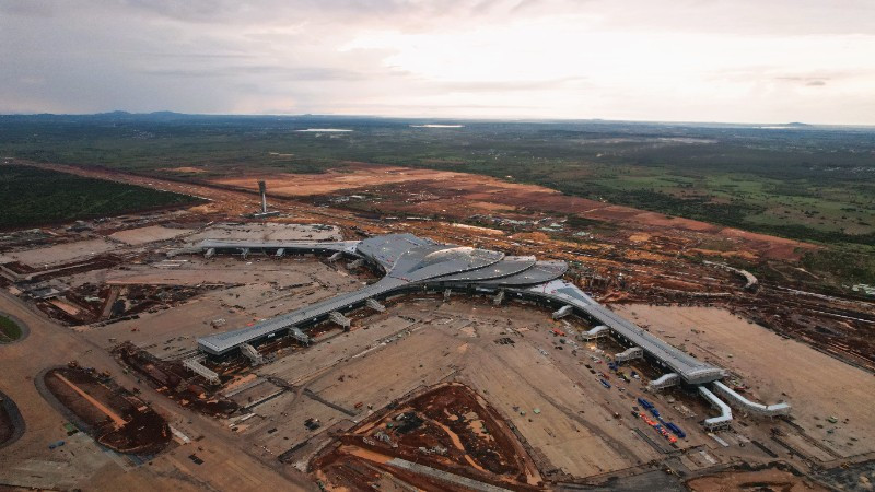 Giai đoạn 1 dự án sân bay Long Thành đang bứt phá về đích.