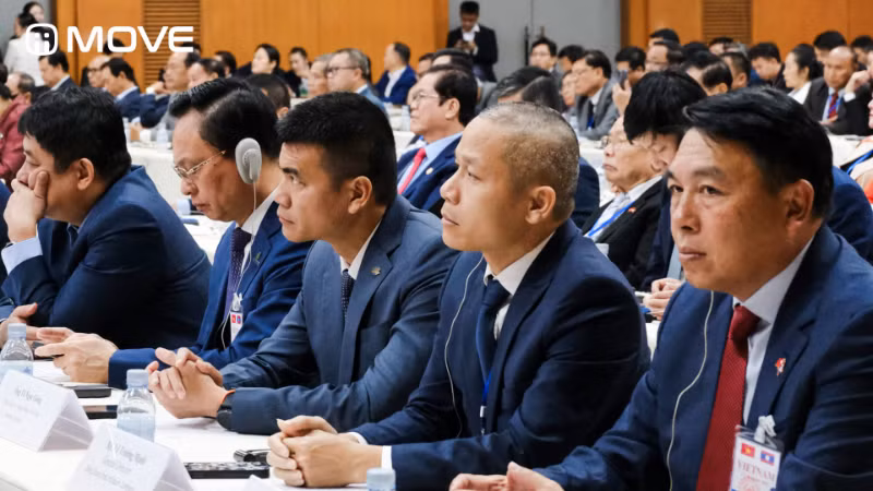 Xe điện MOVE Việt Nam vinh dự thuộc 10 doanh nghiệp Việt tiêu biểu tham dự Hội nghị Liên chính phủ Việt - Lào lần thứ 48.