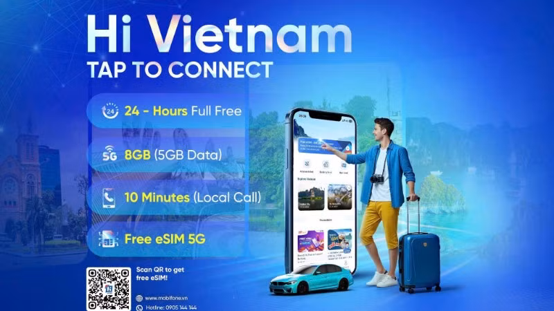 Giải pháp Hi Vietnam tích hợp nhiều tiện ích thiết thực phục vụ nhu cầu của du khách quốc tế.