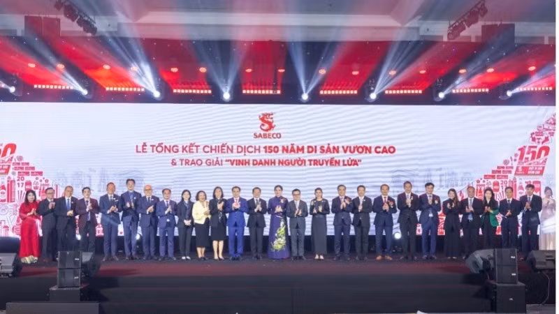 Lễ tổng kết chiến dịch 150 năm di sản vươn cao.