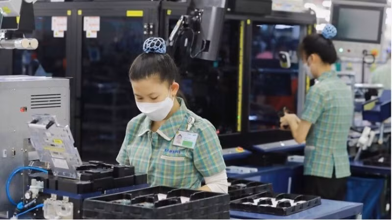 Khu Công nghiệp Sông Công II-giai đoạn 2 rộng gần 300ha đang được khẩn trương xây dựng.