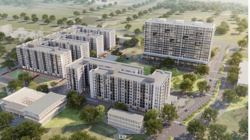 Phối cảnh dự án.