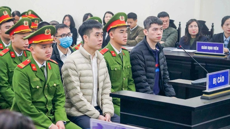 Bị cáo Hoàng Quang Thịnh, Chủ tịch Hội đồng quản trị Công ty Z Holding tại Tòa sáng 5/1.