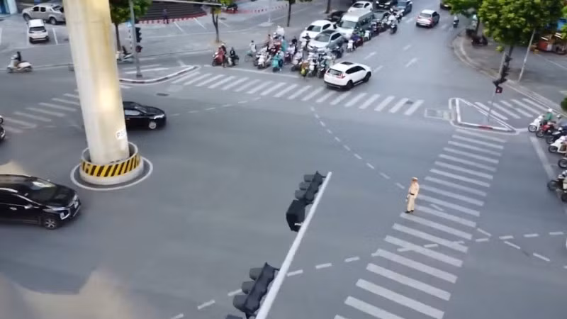 Sở Xây dựng Hà Nội đã thí điểm điều chỉnh tổ chức giao thông tại nhiều nút giao trên địa bàn thành phố.