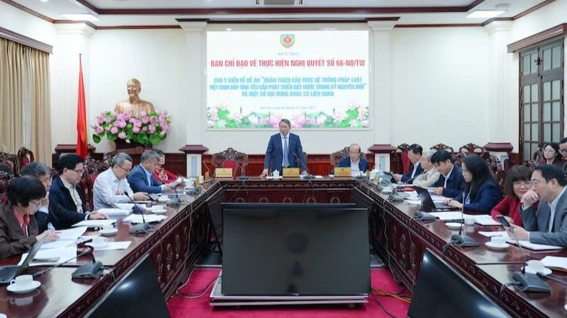 Quang cảnh cuộc họp