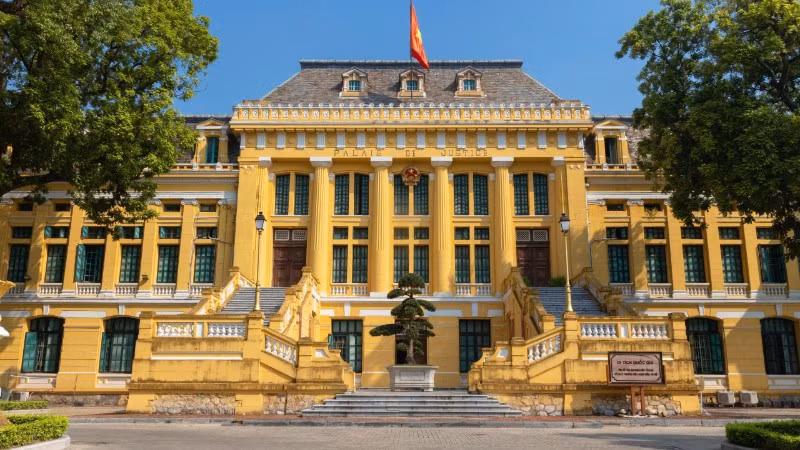 Trụ sở Tòa án nhân dân tối cao.