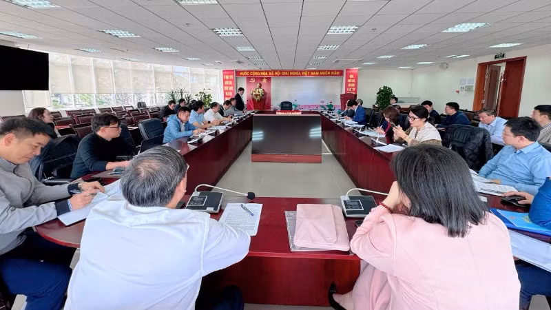 Cục Quản lý và Xây dựng công trình thủy lợi (Bộ Nông nghiệp và Môi trường) làm việc với Sở Nông nghiệp và Môi trường tỉnh Lâm Đồng về công tác thủy lợi trên địa bàn.