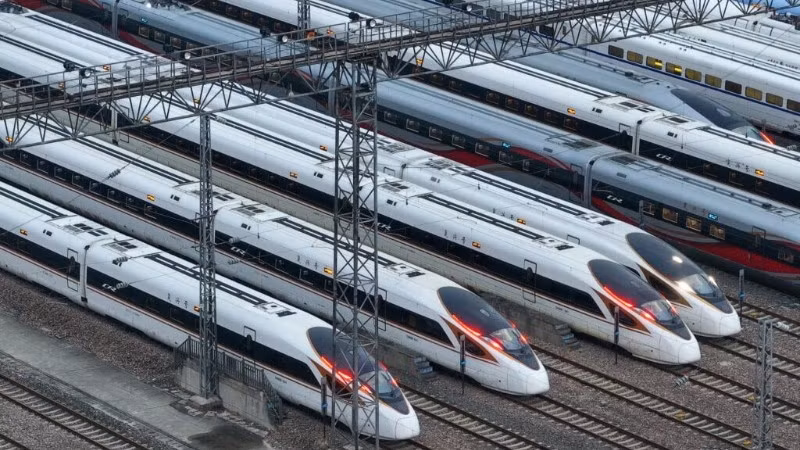 Trung Quốc tiến bộ vượt bậc trong ngành đường sắt tốc độ cao. (Ảnh: East Asia Forum)