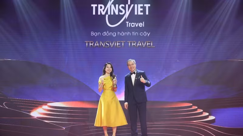 Giải thưởng là sự ghi nhận cho quá trình nỗ lực xây dựng chất lượng dịch vụ và định hướng phát triển bền vững của TransViet Travel.