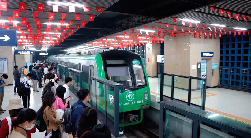 Video Metro Hà Nội, nhịp chuyển đô thị hiện đại
