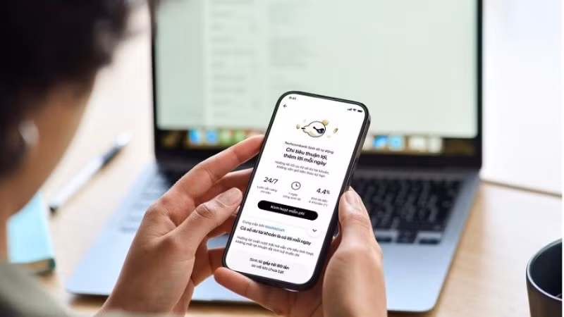Đã có hơn 4,1 triệu khách hàng kích hoạt Techcombank Sinh lời tự động.