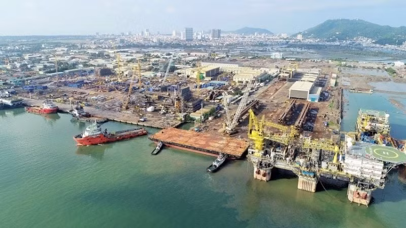 Căn cứ cảng dịch vụ của PTSC (nay là Trung tâm Công nghiệp năng lượng và Hậu cần kỹ thuật PTSC), thành phố Vũng Tàu.