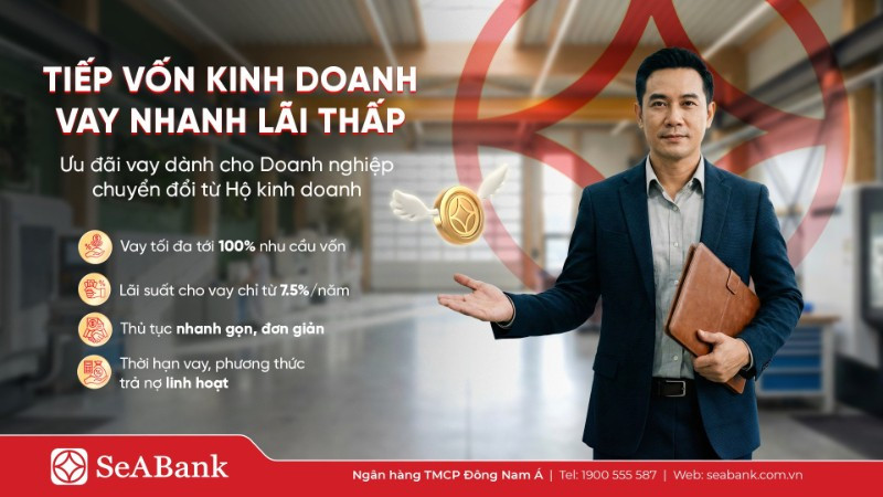 Tiếp vốn kinh doanh cho các doanh nghiệp.