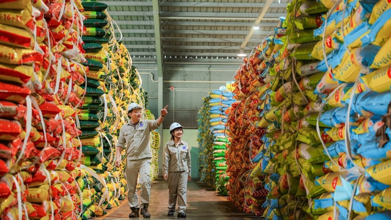 Kho hàng của Đạm Phú Mỹ.