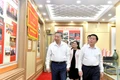 Tổng Bí thư Tô Lâm tham quan Phòng Truyền thống của Ban Tuyên giáo và Dân vận Trung ương.
