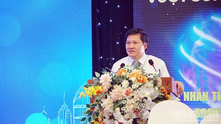Phó Chủ tịch Thường trực Hội đồng nhân dân tỉnh Gia Lai Trương Văn Đạt phát biểu chỉ đạo tại hội nghị. ndo_br_z7110634121348-e052c46aff5eff98b495cd8799a348f0.jpg