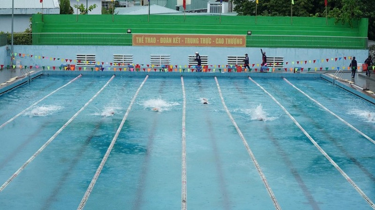 Mục đích của giải là đẩy mạnh phong trào tập luyện bơi lội, nâng cao sức khỏe, bảo vệ bản thân, phòng, chống tai nạn đuối nước. z6693541307780-4d937ed280d09ce1acad6e4816892027.jpg