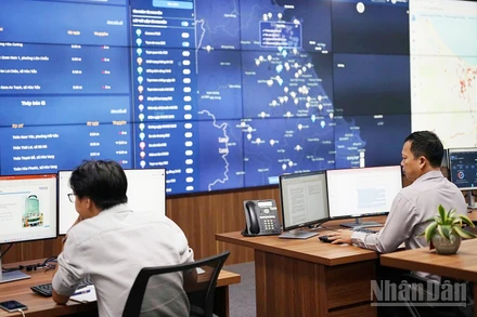 Thành phố đã đưa vào vận hành Trung tâm giám sát, điều hành thông minh (IOC) từ tháng 8/2023.