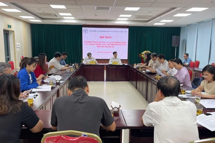 Quang cảnh hội thảo.