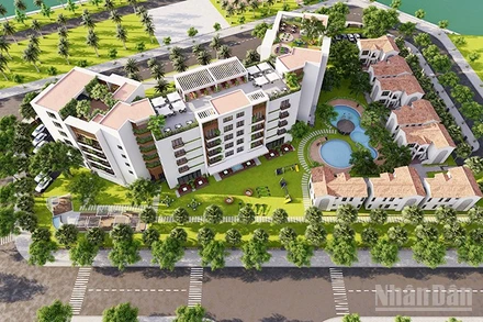 Phối cảnh dự án Khách sạn Fivitel Nam Hội An.