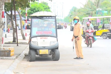 Sầm Sơn tạm dừng hoạt động xe điện từ ngày 1/7/2025.