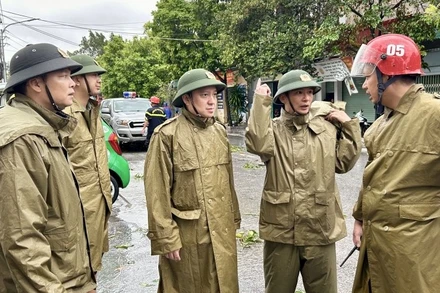 Khẩn trương khắc phục hậu quả mưa bão tại Thanh Hóa.