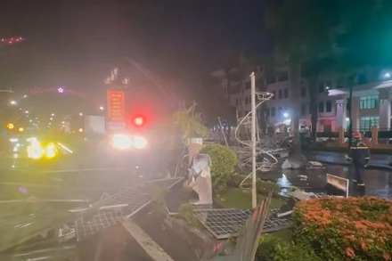 Thanh Hóa khẩn trương khắc phục sự cố do mưa dông.