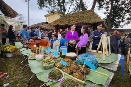 Nhiều nét văn hóa đặc trưng mang đậm bản sắc dân tộc Mường Hòa Bình sẽ được giới thiệu tại ngày hội. (Ảnh: nhandan.vn)