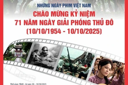 Viện Phim Việt Nam tổ chức chiếu phim miễn phí kỷ niệm 71 năm Ngày Giải phóng Thủ đô