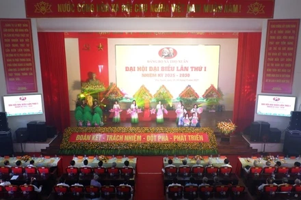 Đảng bộ xã Thọ Xuân tổ chức Đại hội đại biểu lần thứ nhất.