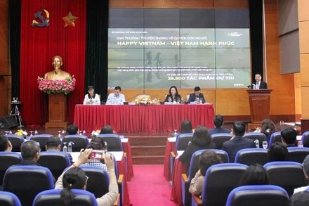 Họp báo thông tin về chương trình. (Ảnh: ĐN)