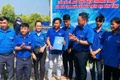 Cà Mau đã thành lập 95 Đội hình thanh niên tình nguyện với 1.244 thành viên tham gia hỗ trợ thực hiện xóa nhà tạm, nhà dột nát tại địa phương, đơn vị. (Ảnh Tỉnh đoàn Cà Mau cung cấp)