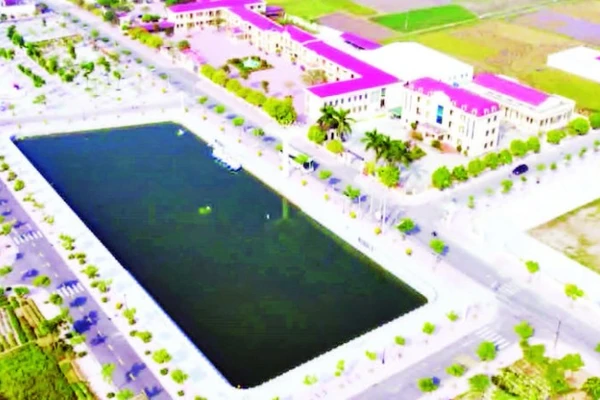 Diện mạo khang trang tại một vùng nông thôn thuộc xã A Sào (Hưng Yên).