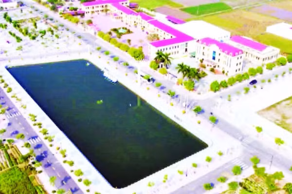 Diện mạo khang trang tại một vùng nông thôn thuộc xã A Sào (Hưng Yên).