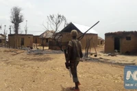 Hình ảnh vụ tấn công một ngôi làng ở Kaduna, tây bắc Nigeria, ngày 8/5/2018. (Ảnh minh họa: Tân Hoa xã)